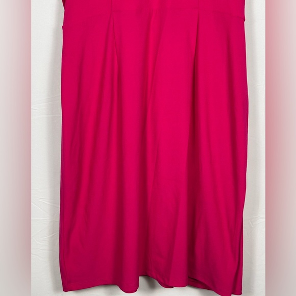 INC Dress Wrap Jersey Hot Pink- XL - Picture 7 of 9